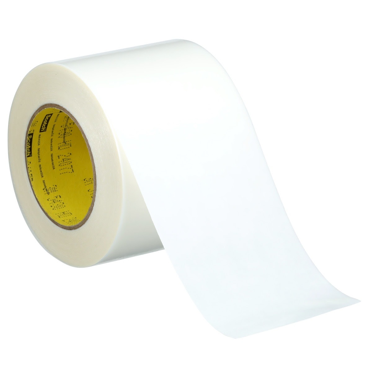 3M 5430 Squeak Reduction Tape, Transparent, 4 in x 36 yd, 7.4 mil (7000123837) (6 Pack) - 2