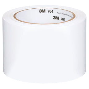 3M 764 43183 General Purpose Vinyl Tape, White, 5 mil, 3 in x 36 yd, Floor Marking, Color Coding (7000123865)  - (12Pack)