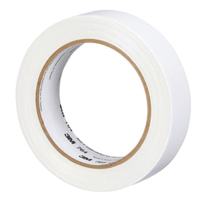 3M 764  General Purpose Vinyl Tape, White, 1 in x 36 yd, 5 mil, Floor Marking, Color Coding, Bundling (43184) (7000123866)  - (36Pack)