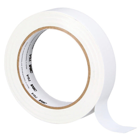 3M 764  General Purpose Vinyl Tape, White, 1 in x 36 yd, 5 mil, Floor Marking, Color Coding, Bundling (43184) (7000123866)  - (36Pack) - 2