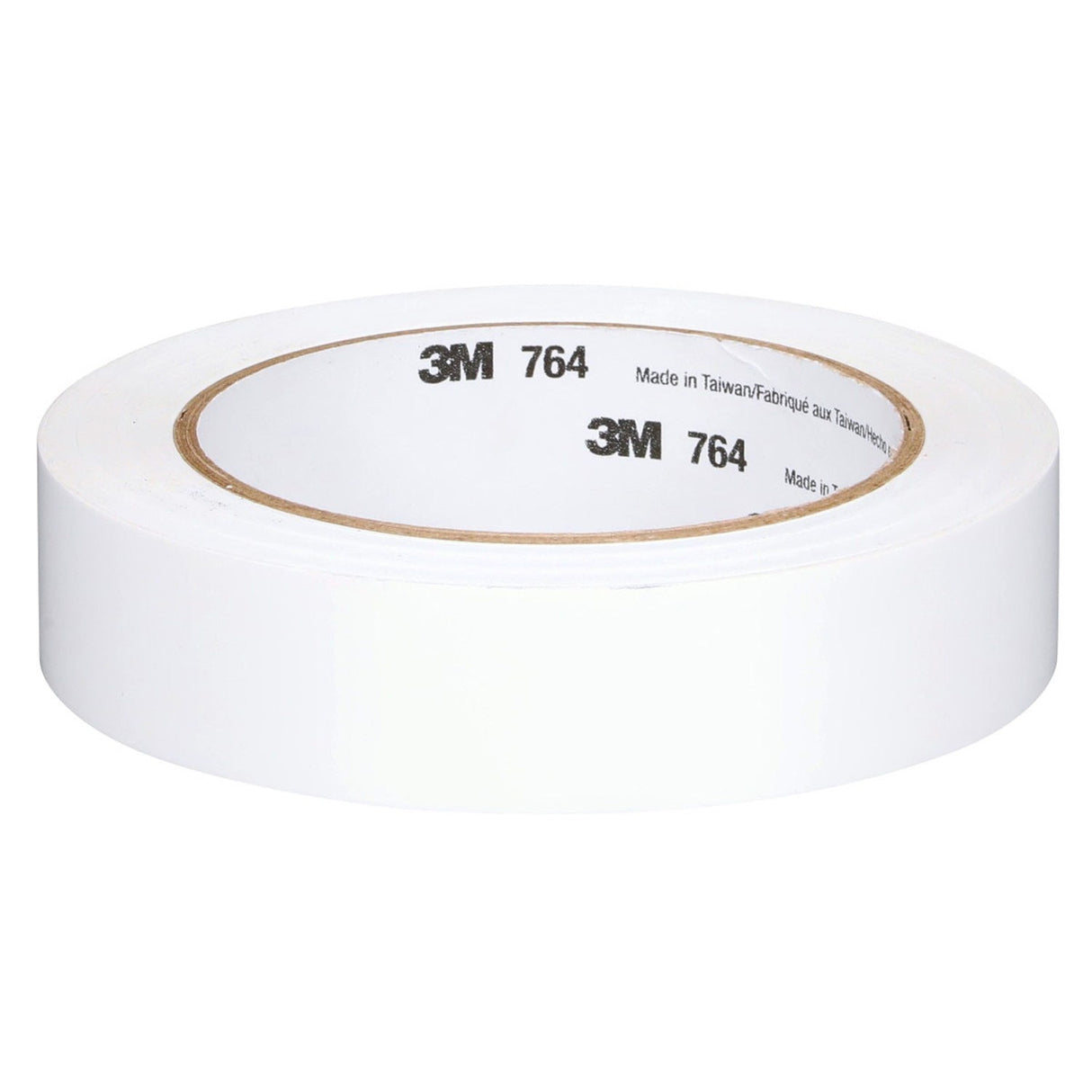 3M 764  General Purpose Vinyl Tape, White, 1 in x 36 yd, 5 mil, Floor Marking, Color Coding, Bundling (43184) (7000123866)  - (36Pack) - 3