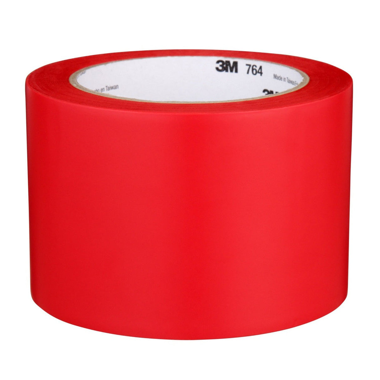 3M 764 General Purpose Vinyl Tape, Red, 3 in x 36 yd (7000123885)  - (12Pack) - 3