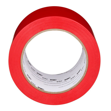 3M 764 General Purpose Vinyl Tape, Red, 3 in x 36 yd (7000123885)  - (12Pack) - 4