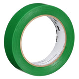 3M 764 General Purpose Vinyl Tape, Green, 1 in x 36 yd, 5 mil (43434) (7000123888)  - (36Pack) - 2