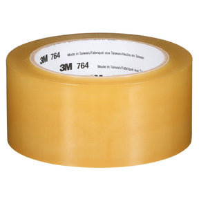 3M 764 General Purpose Vinyl Tape Transparent 2 in x 36 yd 5 mil Floor Marking Color Coding Bundling (7000123890)  - (24Pack)