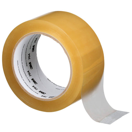 3M 764 General Purpose Vinyl Tape Transparent 2 in x 36 yd 5 mil Floor Marking Color Coding Bundling (7000123890)  - (24Pack) - 5