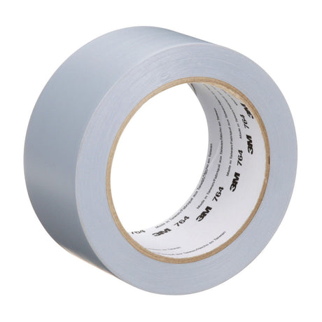 3M 764 General Purpose Vinyl Tape, Gray, 2 in x 36 yd, 5 mil (7000123891)  - (24Pack)