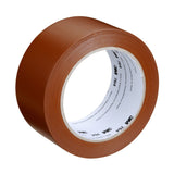3M 764 General Purpose Vinyl Tape, Brown, 2 in x 36 yd, 5 mil (7000123892)  - (24Pack)
