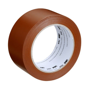 3M 764 General Purpose Vinyl Tape, Brown, 2 in x 36 yd, 5 mil (7000123892)  - (24Pack)
