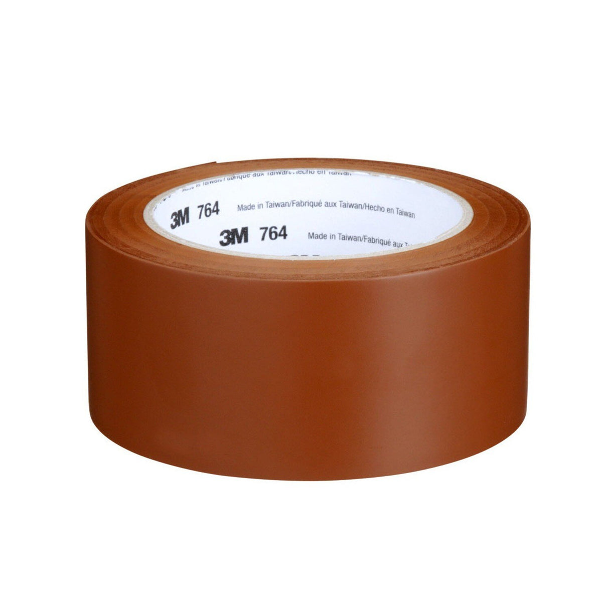 3M 764 General Purpose Vinyl Tape, Brown, 2 in x 36 yd, 5 mil (7000123892)  - (24Pack) - 4