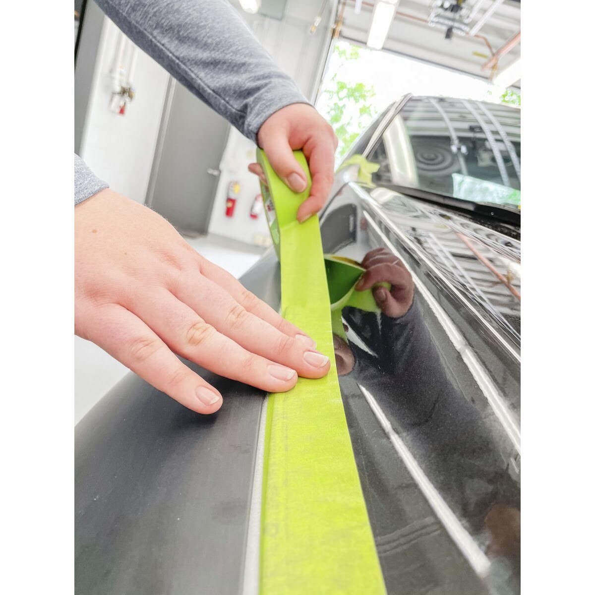 3M 233+ Scotch Performance Green Masking Tape, 96 mm x 55 m (44608) (7000123905)  - (8Pack) - 6