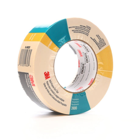 3M 3900 Multi-Purpose Duct Tape, Rubber Adhesive, Water Resistant, Yellow, 48 mm x 54.8 m, 7.6 mil (7000124007)  - (24Pack) - 6
