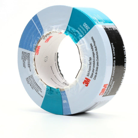 3M 3900 Multi-Purpose Duct Tape, Blue, Rubber Adhesive, Water Resistant, 48 mm x 54.8 m, 7.6 mil (7000124009)  - (24Pack) - 5
