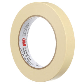 3M 203 General Purpose Masking Tape, Beige, 24 mm x 55 m, 4.7 mil (7000124085)  - (36Pack)
