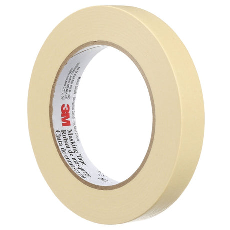 3M 203 General Purpose Masking Tape, Beige, 24 mm x 55 m, 4.7 mil (7000124085)  - (36Pack)