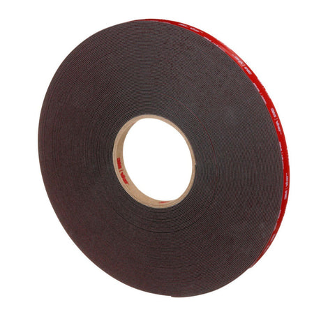 3M 5952 VHB Double-Sided Acrylic Foam Tape, Black, 1/2 in x 36 yd, 45 mil (7000124124) (4 Roll/Case)  - (4Pack) - 4