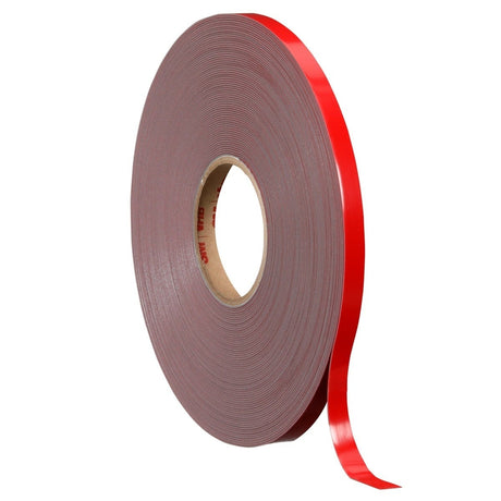 3M 4941 4941F VHB Tape F, Gray, 1/2 in x 36 yd, 45 mil, Film Liner (7000124127) (18 Pack)