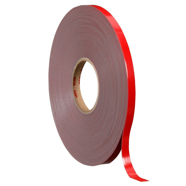 3M 4941 4941F VHB Tape F, Gray, 1/2 in x 36 yd, 45 mil, Film Liner (7000124127) (18 Pack)