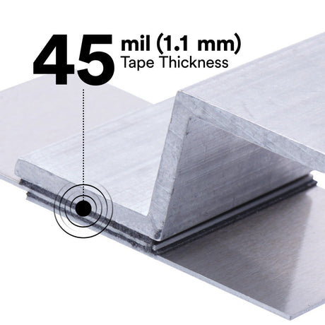 3M 4941 4941F VHB Tape F, Gray, 1/2 in x 36 yd, 45 mil, Film Liner (7000124127) (18 Pack) - 7