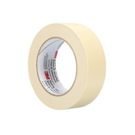 3M 203 General Purpose Masking Tape, Beige, 36 mm x 55 m, 4.7 mil (7000124208) (24 Pack)