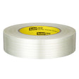 3M 8916V Scotch Filament Tape, Clear, 24 mm x 55 m, 6.8 mil, 6.8 mil (7000124324)  - (36Pack)