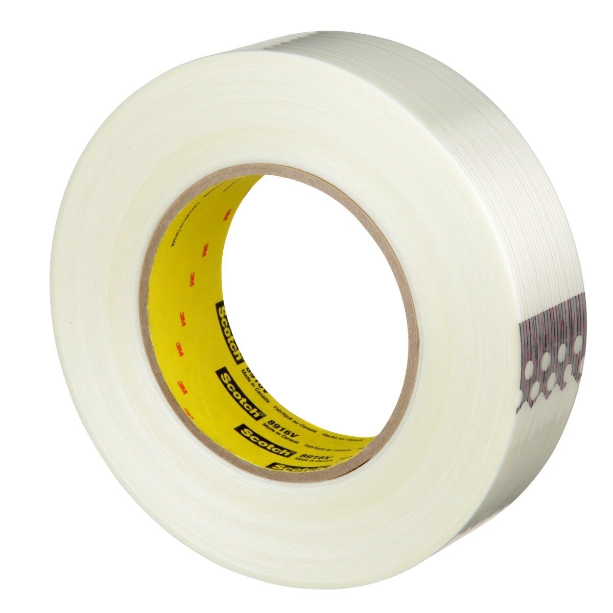 3M 8916V Scotch Filament Tape, Clear, 24 mm x 55 m, 6.8 mil, 6.8 mil (7000124324)  - (36Pack) - 5