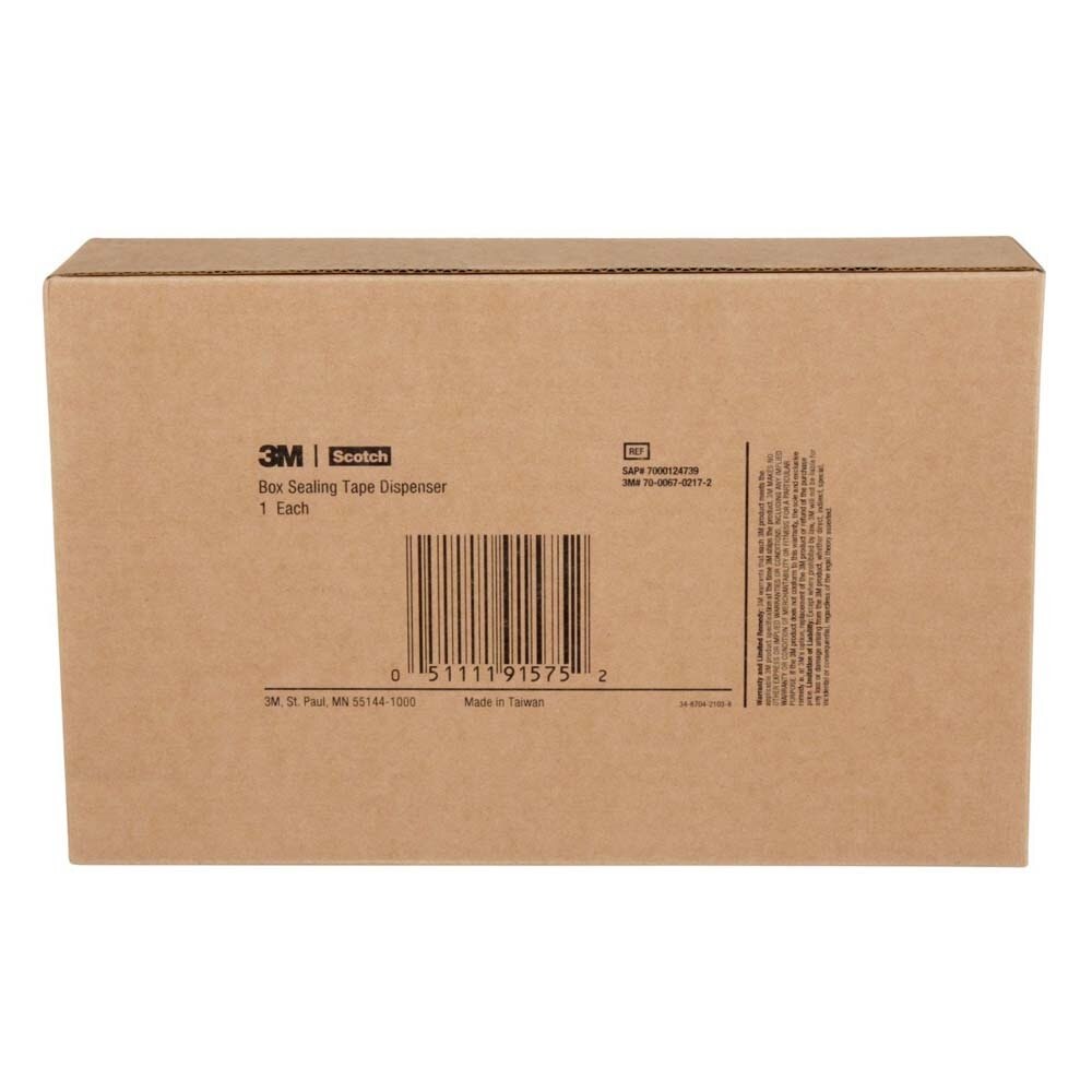 3M HR-80 Scotch Box Sealing Tape Dispenser HR80, 2 in, 6 (7000124739) - 10
