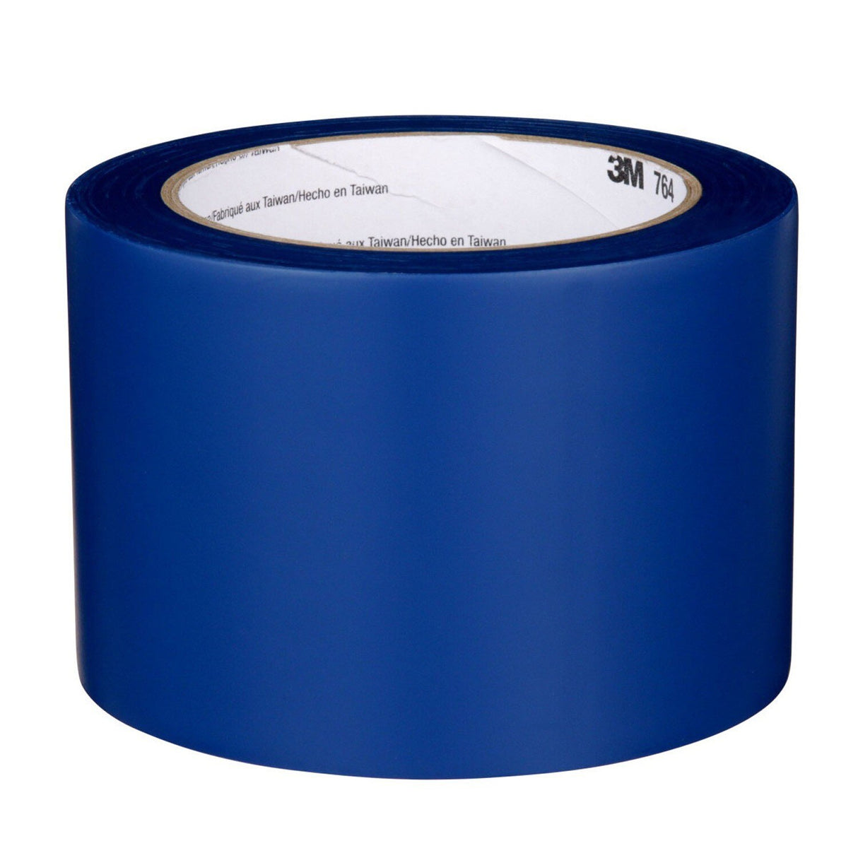 3M 764 Vinyl Tape General Purpose Blue 3 in x 36 yd Light Traffic Floor Marking Tape for Color Coding and Safety (7000124864)  - (12Pack) - 2