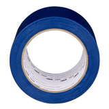 3M 764 Vinyl Tape General Purpose Blue 3 in x 36 yd Light Traffic Floor Marking Tape for Color Coding and Safety (7000124864)  - (12Pack) - 5