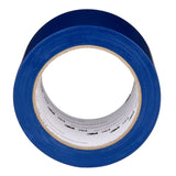 3M 764 Vinyl Tape General Purpose Blue 3 in x 36 yd Light Traffic Floor Marking Tape for Color Coding and Safety (7000124864)  - (12Pack) - 6