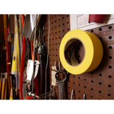 3M 301+ Performance Yellow Masking Tape for Automotive, Specialty Vehicle and Industrial Paint Masking, 18 mm x 55 m (7000124888) (48 Pack) - 10