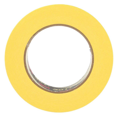 3M 301+ Performance Yellow Masking Tape , 24 mm x 55 m, 6.3 mil (7000124889) (36 Pack) - 3