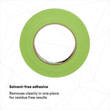 3M 401+ High Performance Green Masking Tape , 12 mm x 55 m 6.7 mil (7000124894) (48 Pack) - 6