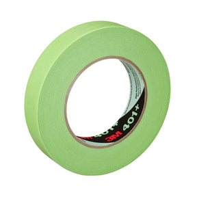 3M 401+ Scotch High Performance Green Masking Tape, 24 mm x 55 m, 6.4 mil (7000124896) (24 Pack)
