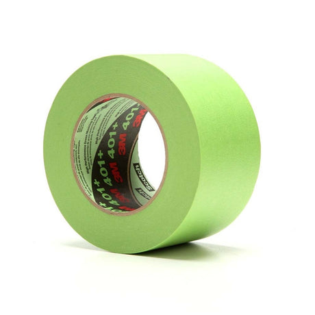 3M 401+ High Performance Green Masking Tape , 72 mm x 55 m, 6.7 mil (7000124899) (8 Pack) - 5