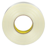 3M 8916V Scotch Filament Tape, Clear, 48 mm x 110 m, 6.8 mil, 6.8 mil (7000124904) (12 Pack) - 2