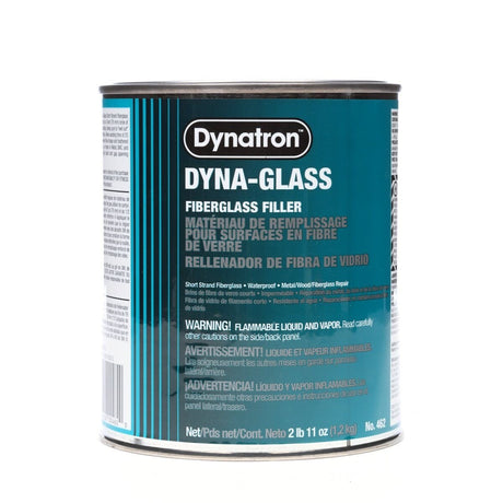 3M Dynatron Dyna-Glass Short Strand Fiberglass Filler, Green, 1 qt (00462) (7000125048)  - (12Pack)