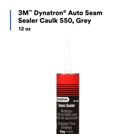 3M 00550 Auto Seam Sealer Caulk, Grey, 12 oz (7000125068) - 2