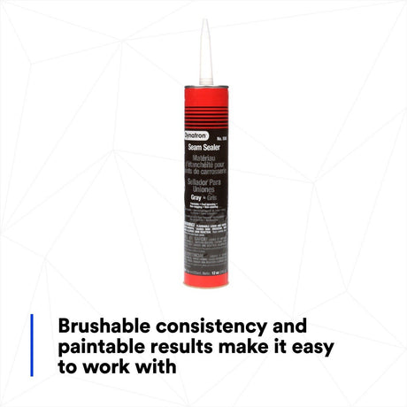 3M Dynatron Auto Seam Sealer Caulk, 550, Grey, 12 oz (00550) (7000125068)  - (12Pack) - 3
