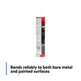 3M Dynatron Auto Seam Sealer Caulk, 550, Grey, 12 oz (00550) (7000125068)  - (12Pack) - 4