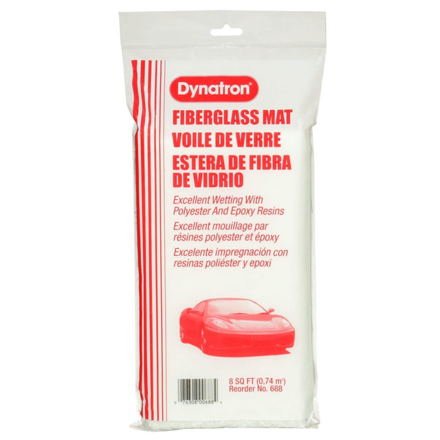 3M Dynatron Fiberglass Mat, 8 sq ft, White (00688) (7000125088)  - (6Pack)