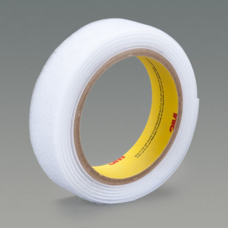 3M SJ3418FR Flame Resistant Loop Fastener, White, 1 in x 50 yd (7000125985)  - (12Pack) - 3