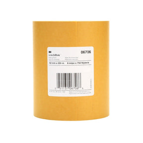 3M Scotchblok Masking Paper, Gold, Polycoated Backing, Bleed Through Resistant, 6 in x 750 ft (06706) (7000125998)  - (6Pack)
