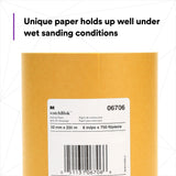 3M Scotchblok Masking Paper, Gold, Polycoated Backing, Bleed Through Resistant, 6 in x 750 ft (06706) (7000125998)  - (6Pack) - 3