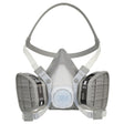 3M 5101 66070 Half Facepiece Disposable Respirator Assembly, Organic Vapor, Small, NIOSH Approved (7000126024) (12 Pack)
