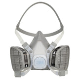 3M 5101 66070 Half Facepiece Disposable Respirator Assembly, Organic Vapor, Small, NIOSH Approved (7000126024) (12 Pack)