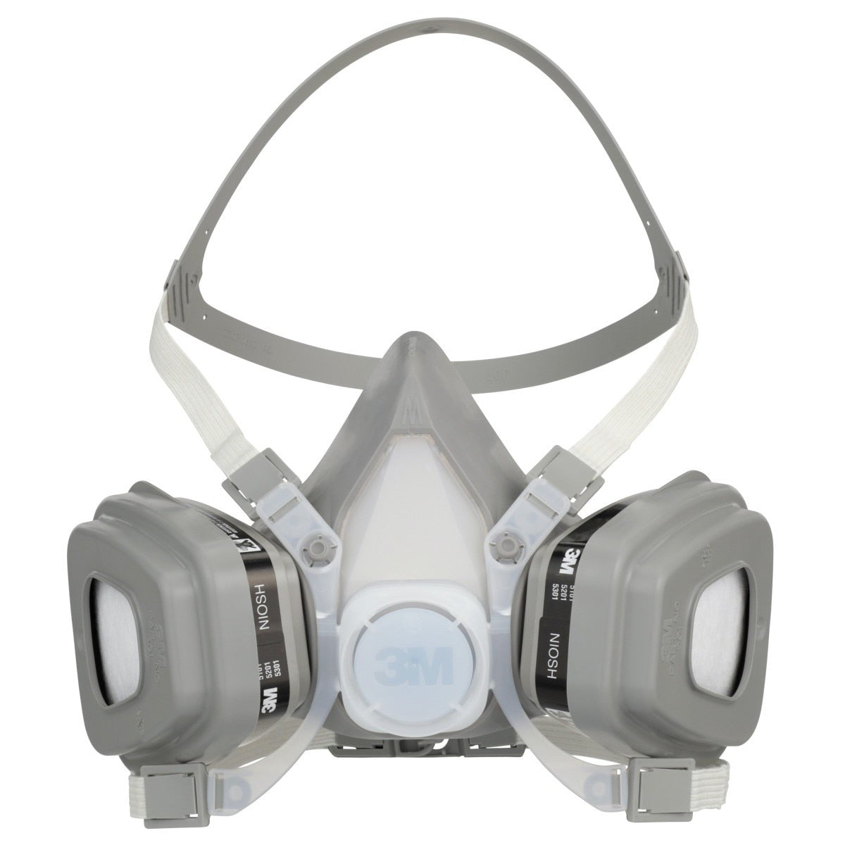 3M 5101 66070 Half Facepiece Disposable Respirator Assembly, Organic Vapor, Small, NIOSH Approved (7000126024) (12 Pack) - 2