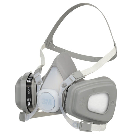 3M 66070 Half Facepiece Disposable Respirator Assembly 5201, Organic Vapor, Medium (7000126026) (12 Pack) - 6