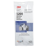 3M 66070 Half Facepiece Disposable Respirator Assembly 5201, Organic Vapor, Medium (7000126026) (12 Pack) - 9