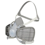 3M 66070 Half Facepiece Disposable Respirator, Organic Vapor, Large, NIOSH Approved, Maintenance Free (7000126027) (12 Pack) - 8